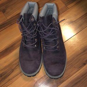 purple Timberlands